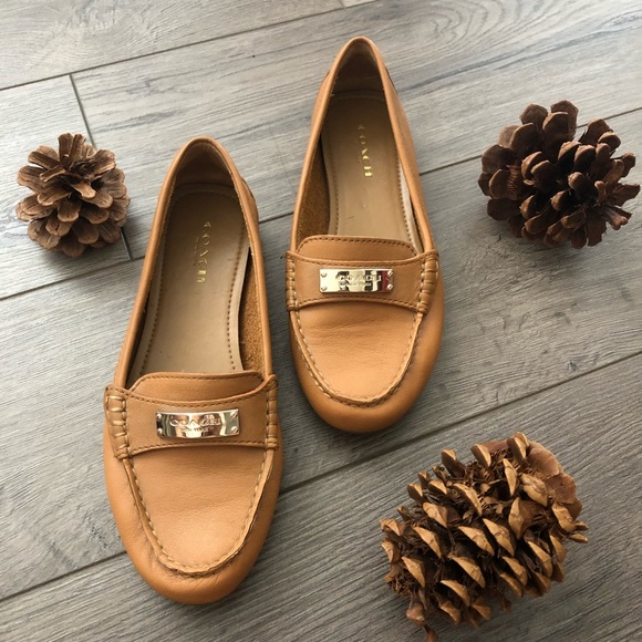 Coach Shoes - Fredrica Coach Tan Loafers- Super Buttery Soft